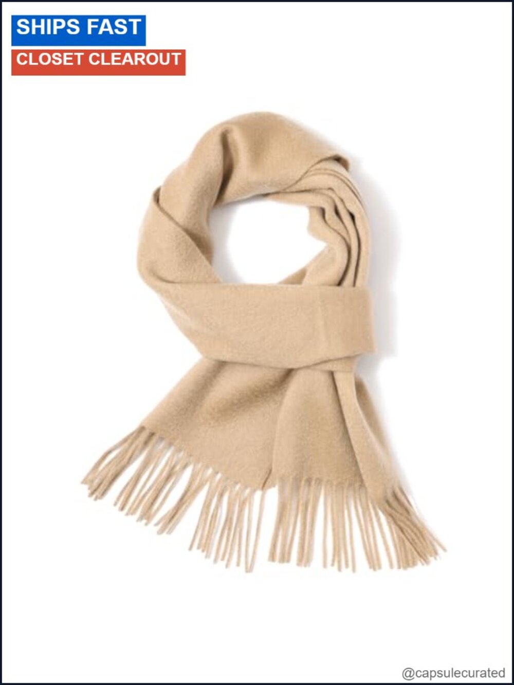 Cashmere Winter Scarf for Women and Men, Solid Warm Cold Weather Wrap